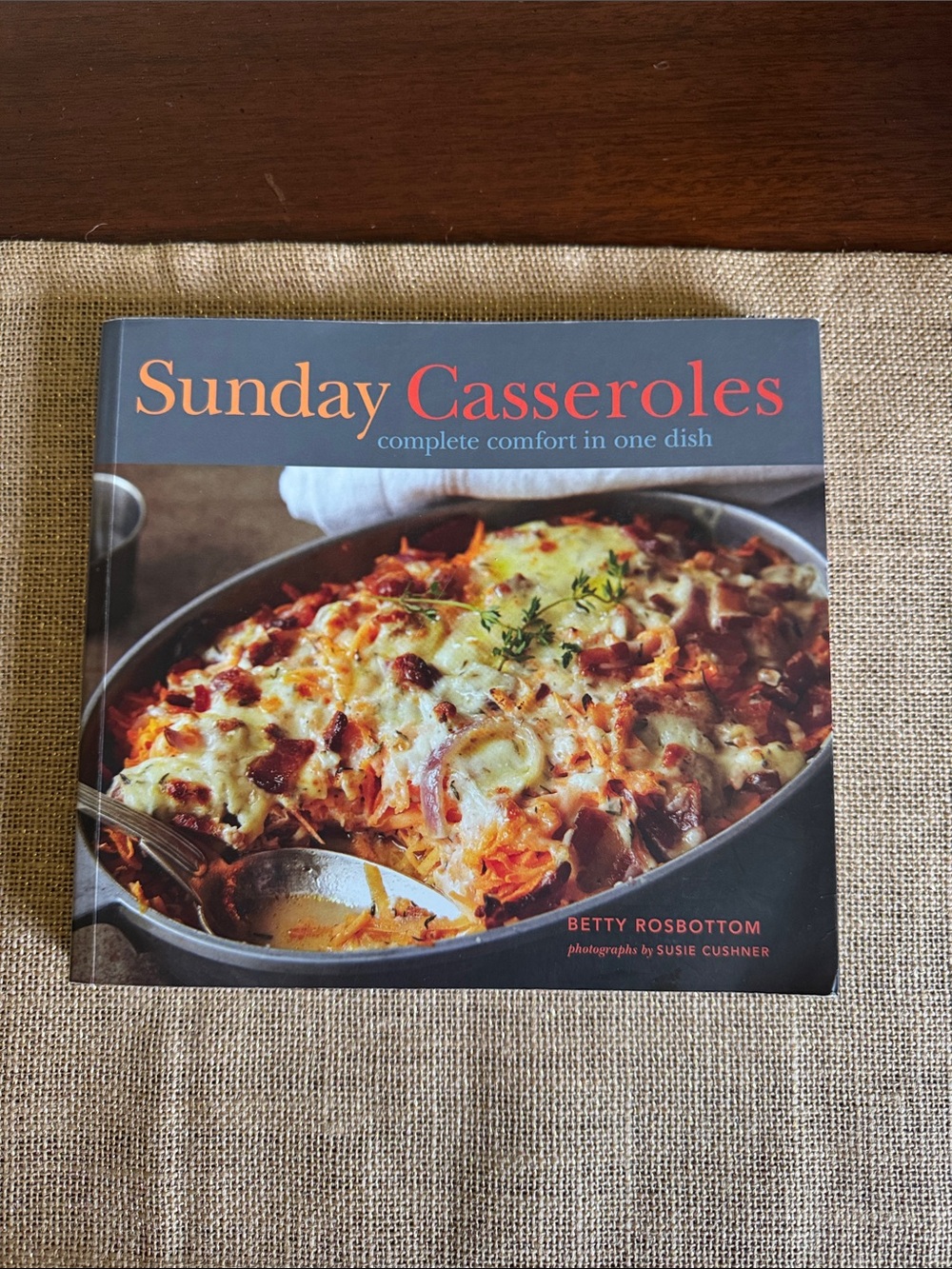 Sunday Casseroles Cookbook One Dish Cooking